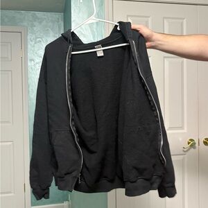 Zip up sweatshirt